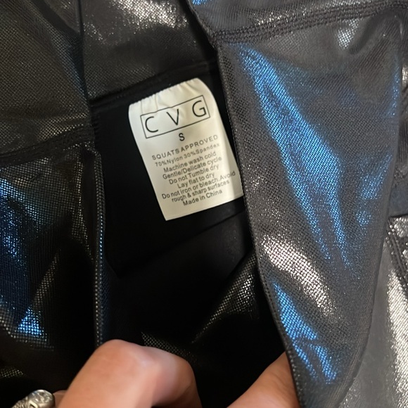 CVG Faux leather, full length leggings - Picture 4 of 4